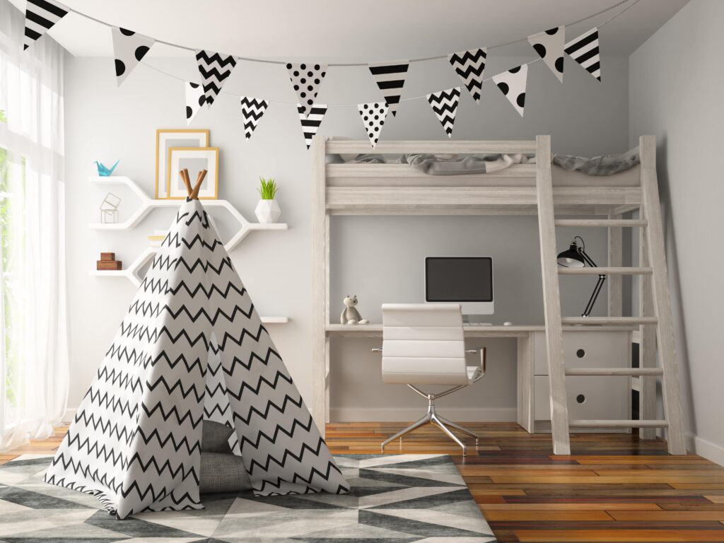 Bunk Bed With Double